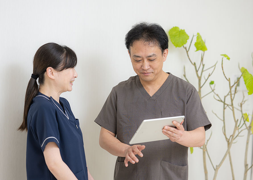 おおうら眼科受付